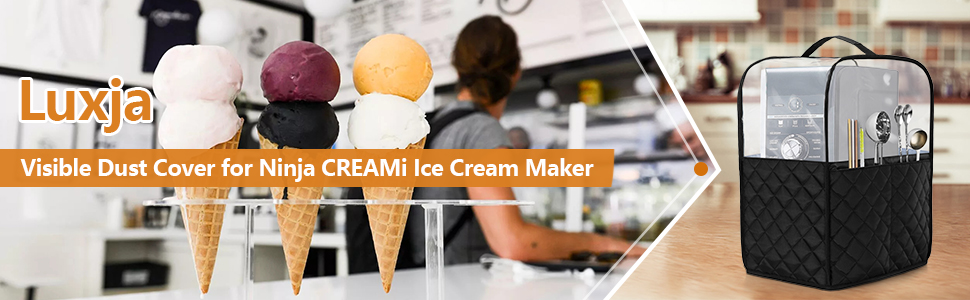 LUXJA Transparent Top Dust Cover Compatible with Ninja