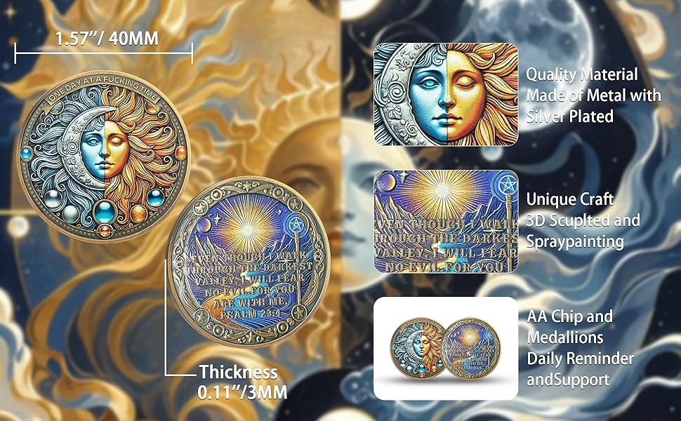 sobriety coin