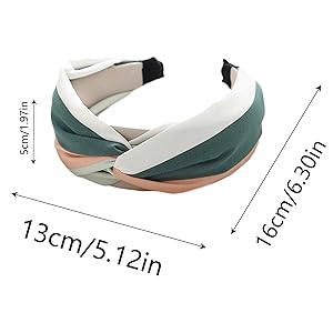  Damen Breit Kunststoff Haarreifen