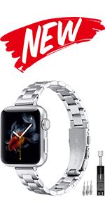 Metal apple watch bands