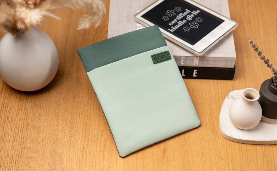 StickieTech Kindle Sleeve Pouch | Water-Resistant Material | Compatible with Kin... 10 stickietech evergreen kindle ereader pouch case sleeve ebook