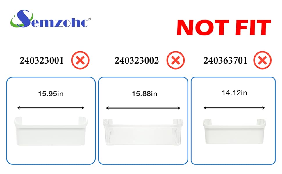 242126602 Refrigerator Door Bin Shelf replacement