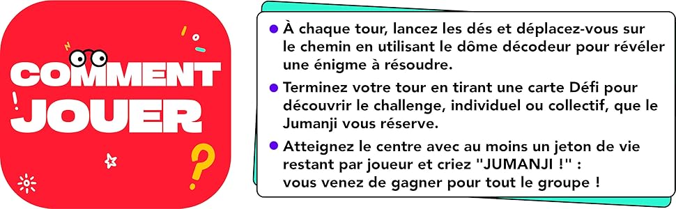 Jumanji Jeu de societe Jeu de plateau Jeu de société famille Jouet enfant Jeu de societe enfant