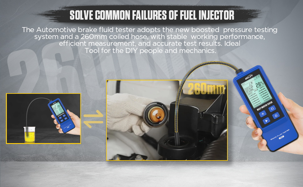 BELEY Automotive Digital Brake Fluid Tester Car Brake Fluid