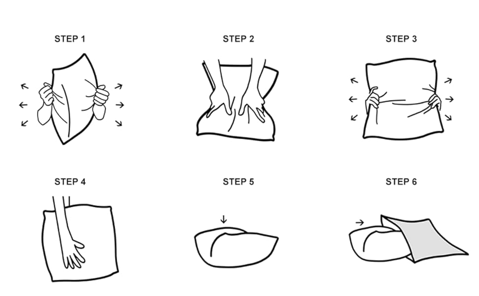 MIULEE Pack of 4 Premium Pillow Inserts Decorative Pillow