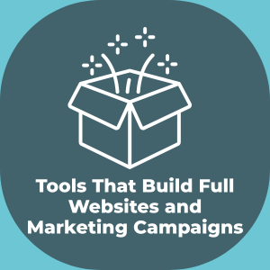 learn ai tools that crate websites like durable and create ai marketing campaigns with jasper