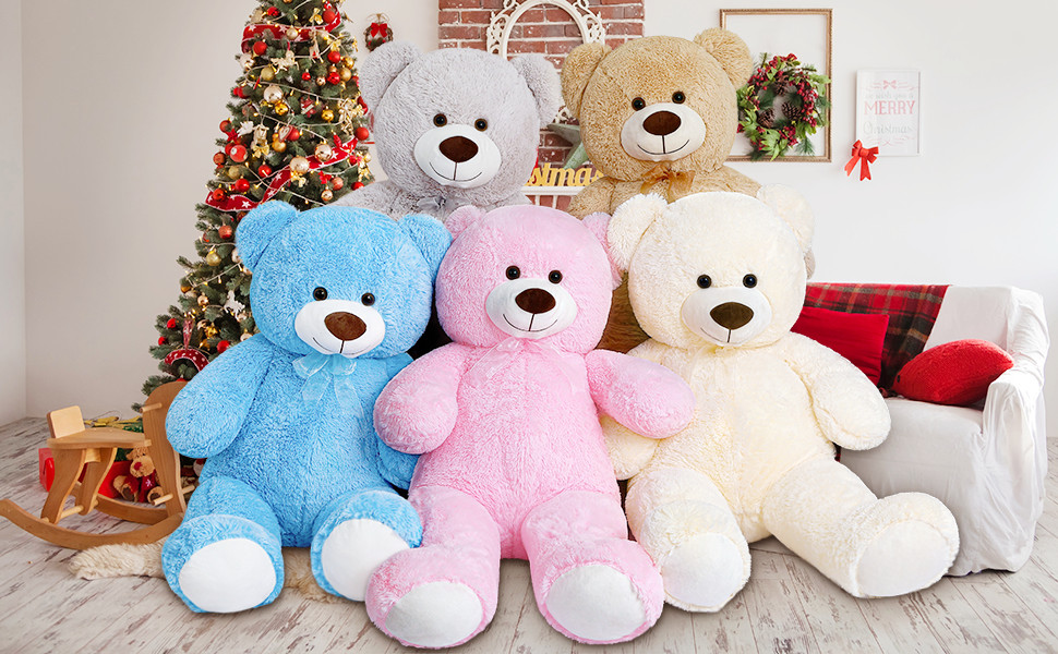 Giant Teddy Bear Stuffed Animals Plush Toy Life Size Big