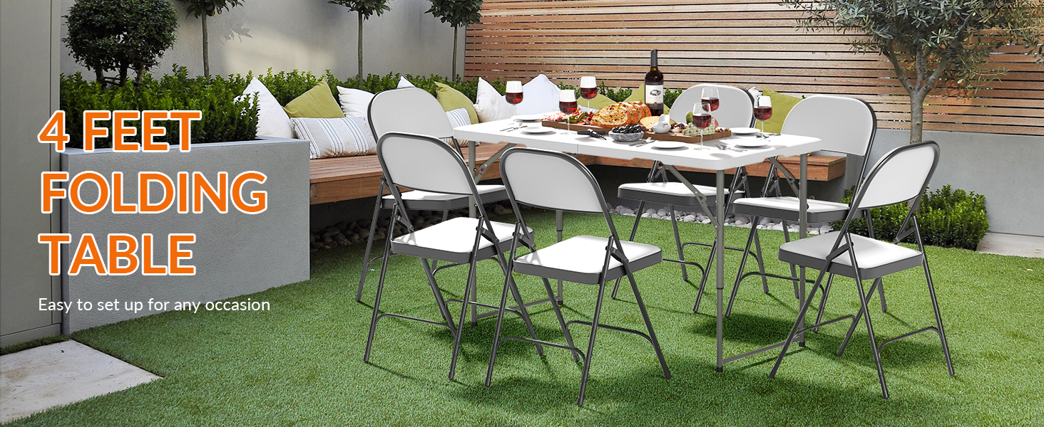 folding table