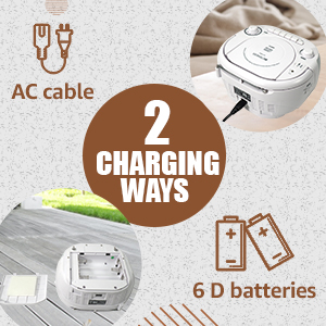 CD and Cassette Player