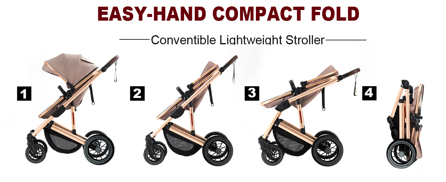 all-terrain stroller khaki