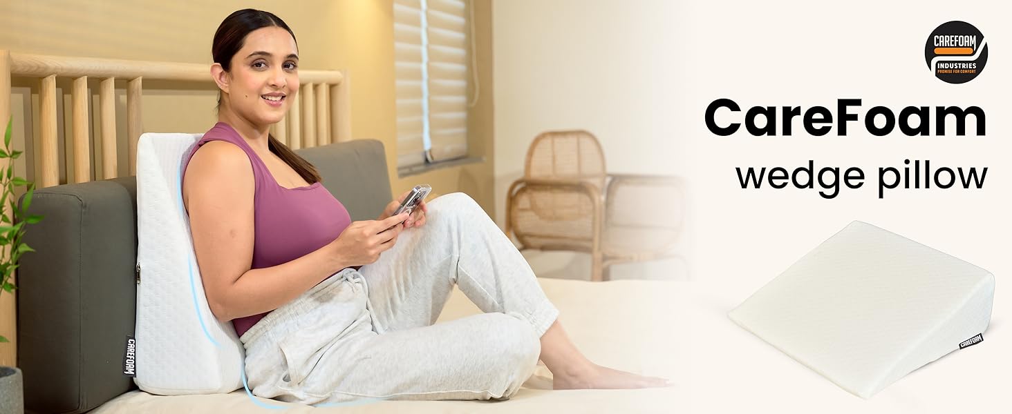 carefoam wedge pillow
