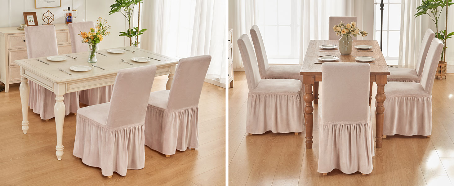 parson dining chair seat slipcover fundas para sillas de comedor dining chair covers set of 2 4 6 