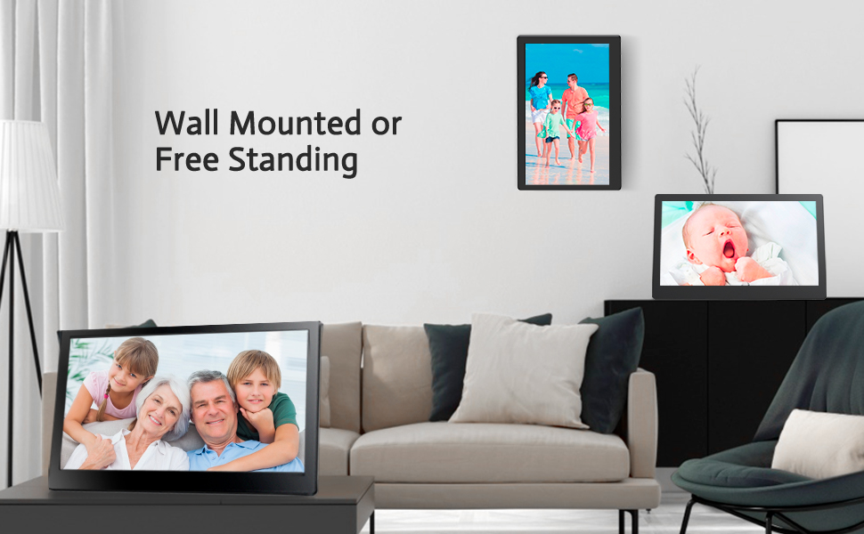 Top 10 Best pixstar 15 inch wifi cloud digital photo frame DecisionDesk