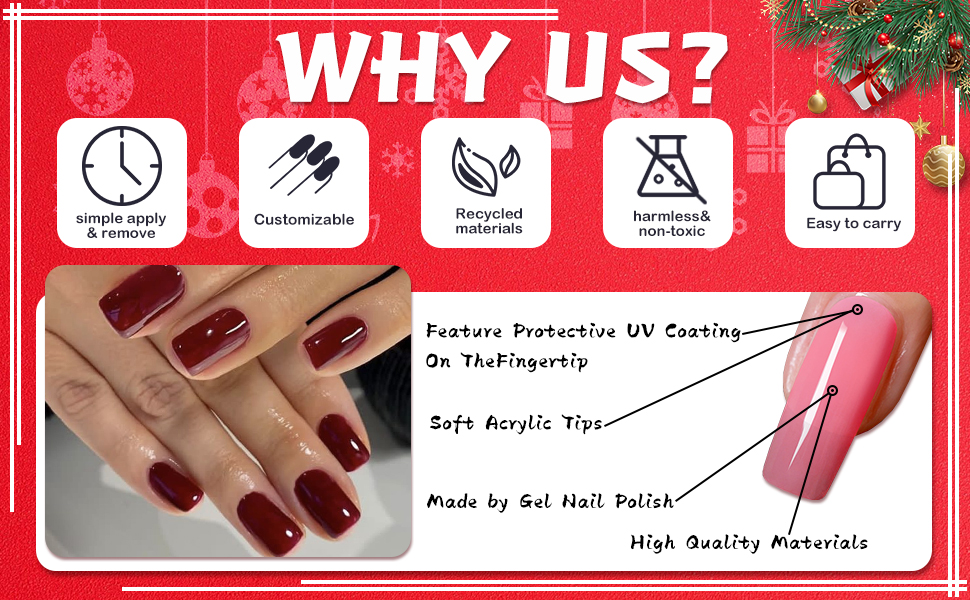made by gel polish