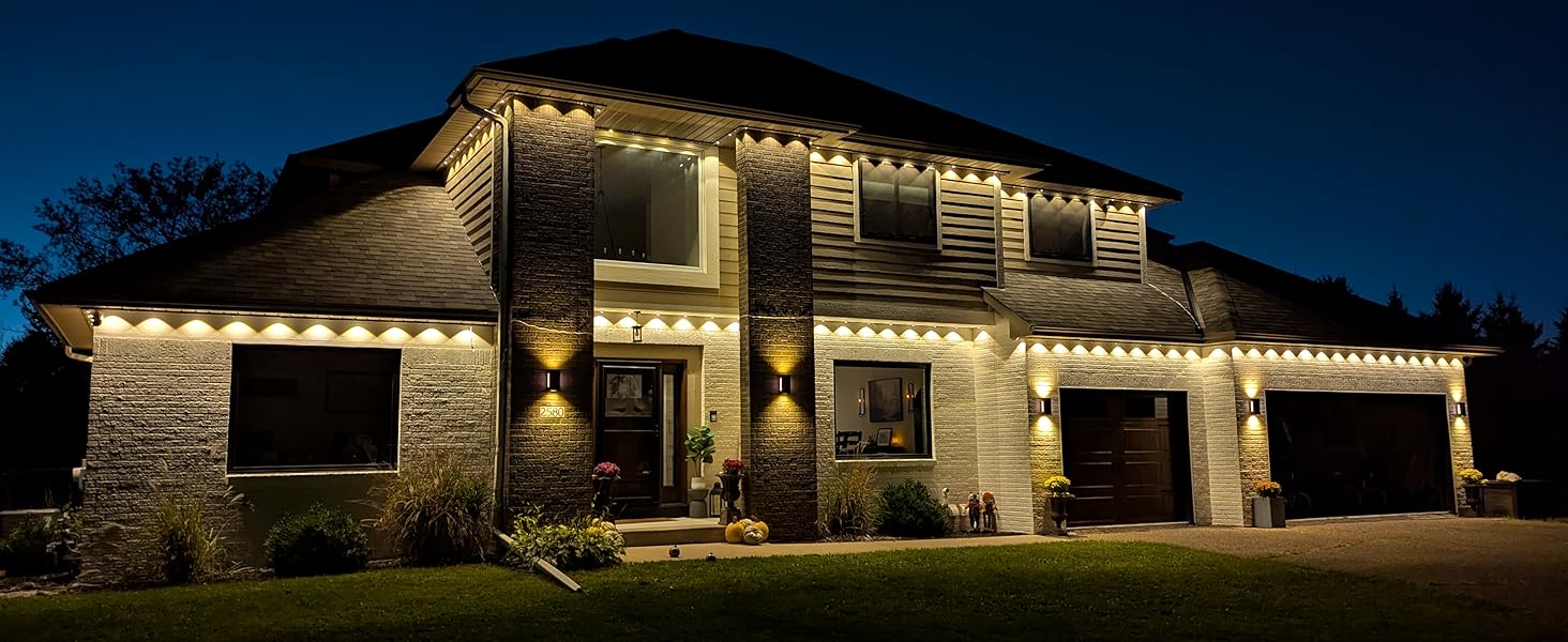 permanent outdoor lights