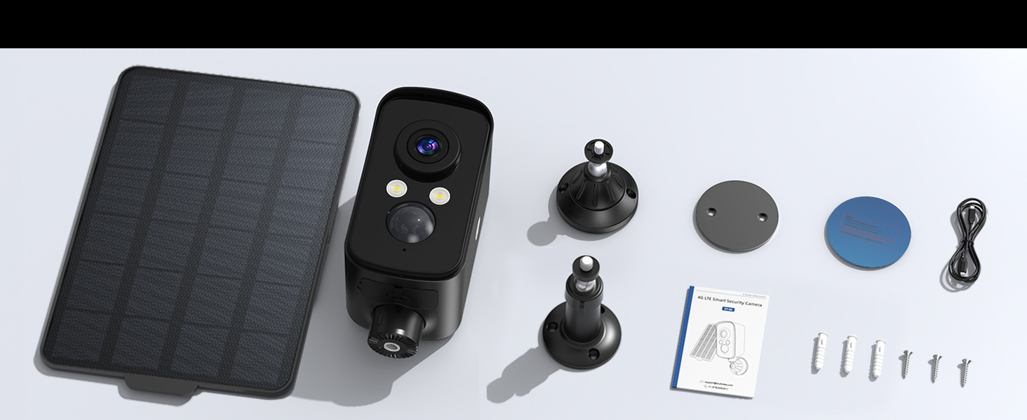 4G LTE Cellular Security Camera