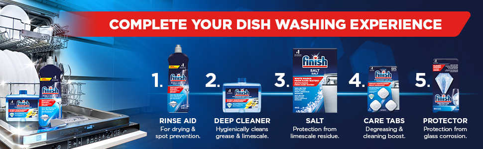 Finish Dish Washing Range