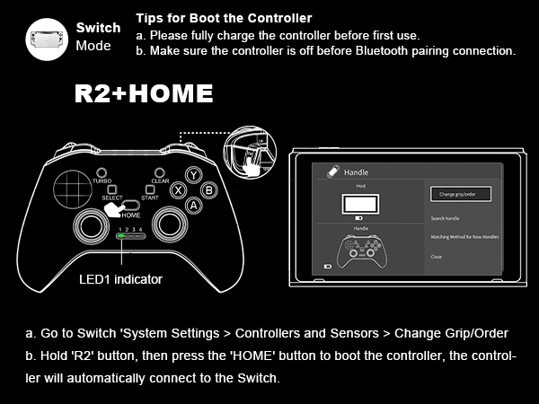 switch pro controller