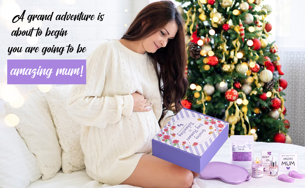Baby Shower Gifts for Mum to be, New Mum Gifts Women Pamper Hamper Presents for Her