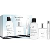 philosophy pure grace eau de toilette - crisp & clean women's perfume - with notes of water lily,...