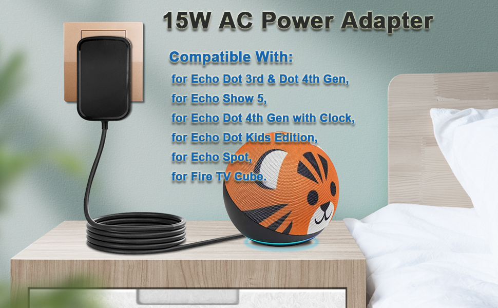 12V 1.25A AC Power Adapter