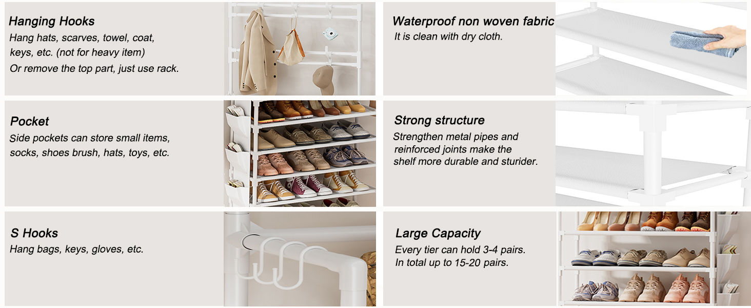 shoe rack for bedroom