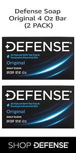 Defense Soap Original Bar 2 Pack