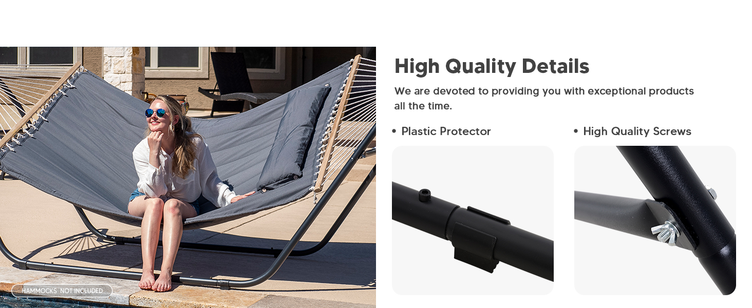 double hammock stand