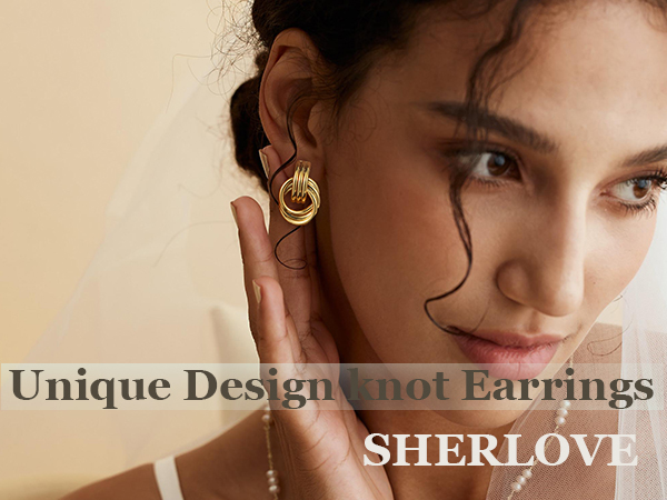 sherlove gold earrings for women