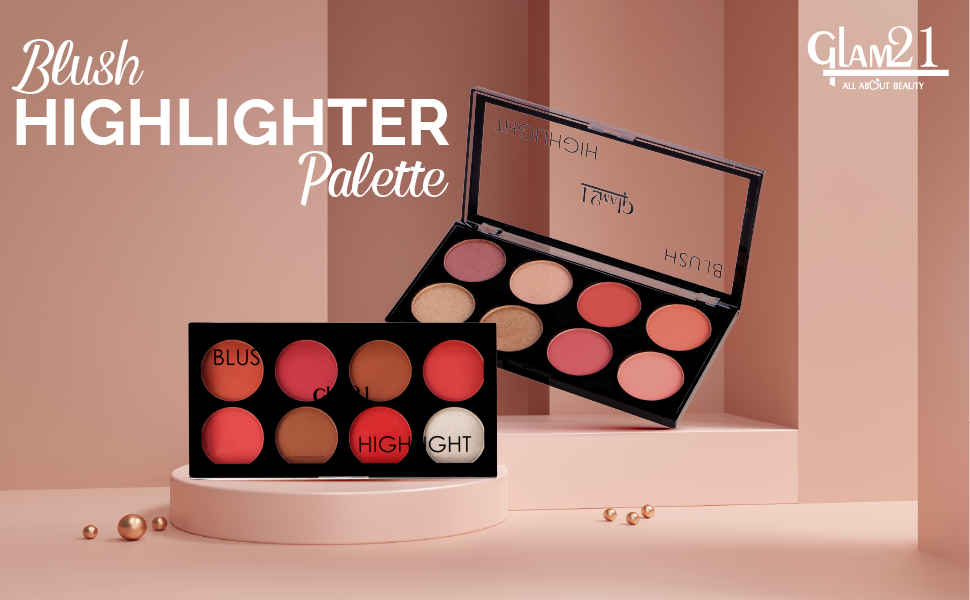Glam21 Blush Highlighter Palette