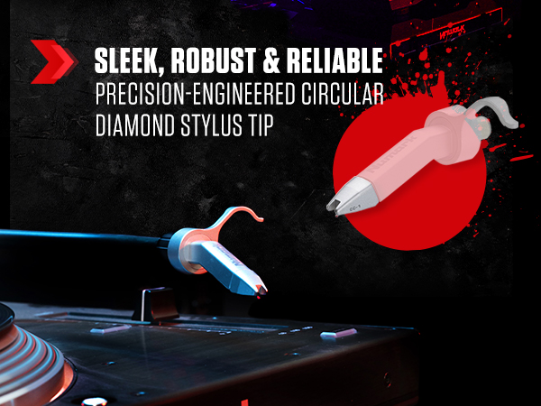 Numark CC1 プロカートリッジ Amazon.com: Numark CC-1RS - Premium Replacement Stylus for