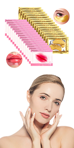 eye mask lip mask set lip sleeping mask eye patches for puffy eyes lip treatment upper