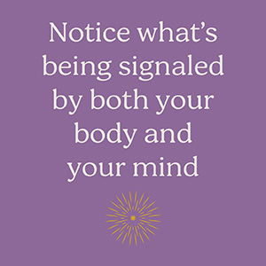 Notice what’s being signaled