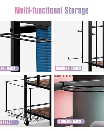 Yoga Mat Storage Rack
