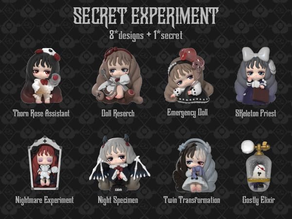 secret experimentシークレット Amazon | 52TOYS BLINDBOX Lilith Secret Experimentシリーズ