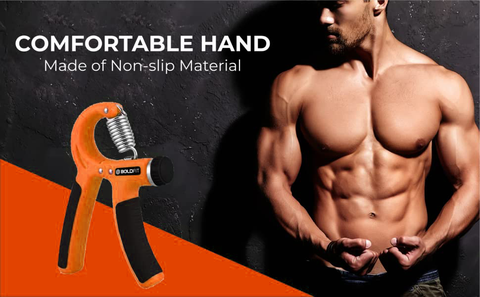 Boldfit Adjustable Hand Grip Strengthener, Hand Gripper for Men & Women