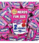 Nerds Mini Boxes Strawberry Hard Candy, Nerds Bulk, Nerds Candy Mini Boxes (2lbs) – Delicious Ind...