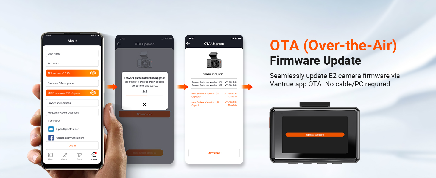 OTA firmware update