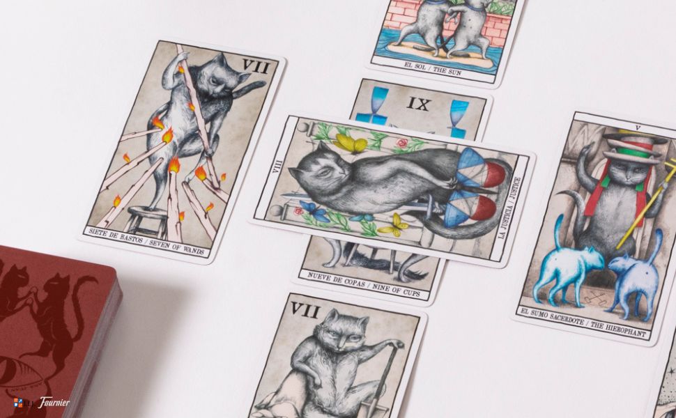 再入荷❣️日本未入荷‼️超入手困難‼️正規品‼️金縁✨猫ちゃんタロットカード✨ Amazon.co.jp: I.I.J タロットカード タロット・キャッツ Tarot