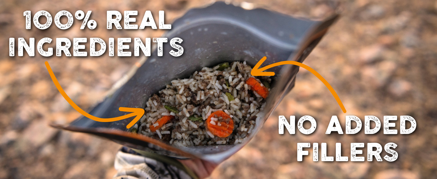 100% Real Ingredients