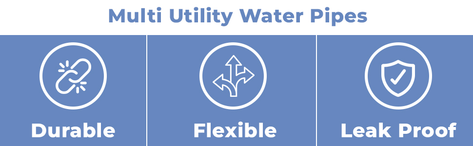 Multi Utitlity Water Pipes