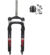 DONSP1986 26 inch x 4.0 Fat Tire Bike Fork, 1-1/8