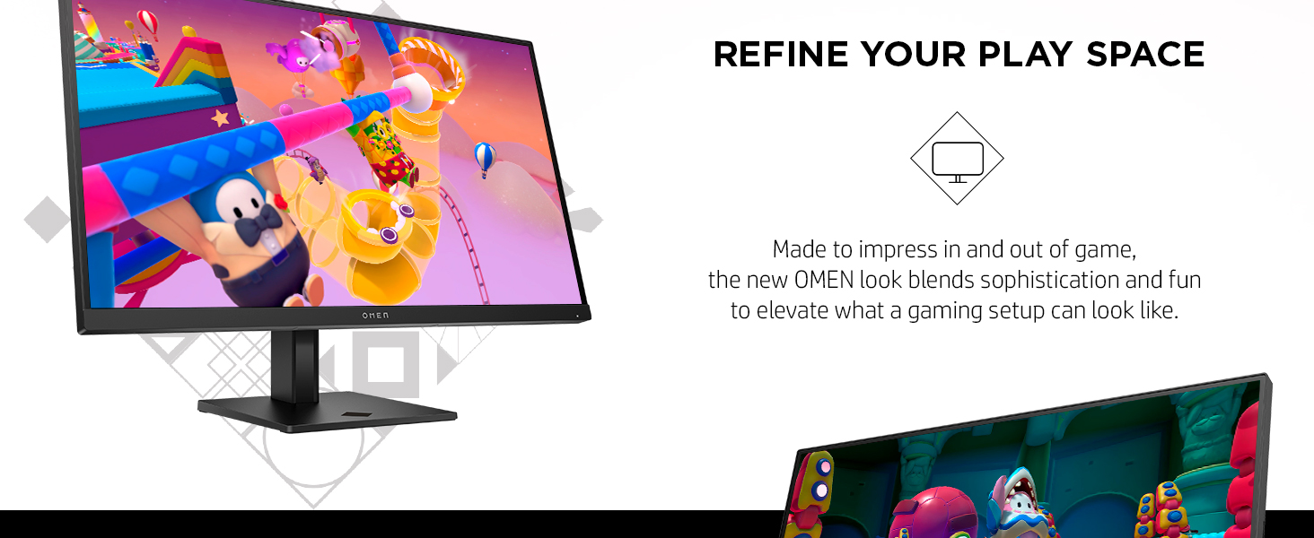 Amazon.com: HP OMEN 27s FHD 240Hz Gaming Monitor, Full HD Display (1920 ...