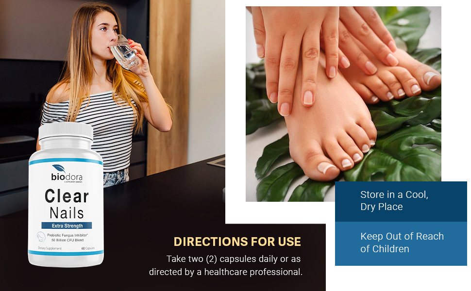 SPN-SELR, Clear Nails - Extra Strength - Probiotic Fungus Inhibitor - 50 Billion CFU