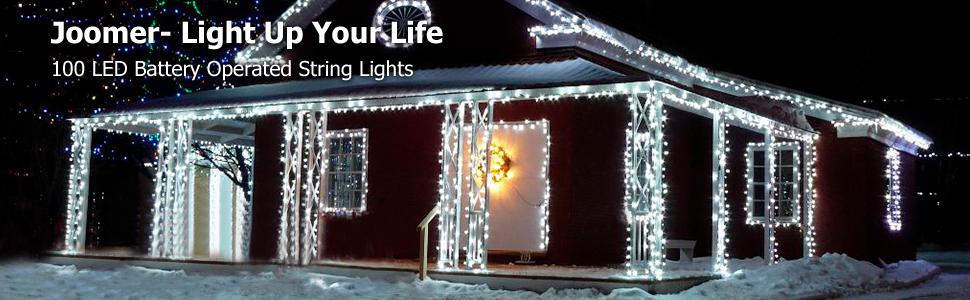 Battery string lights