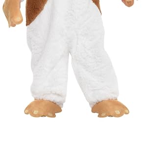 Close up detail image of the footies