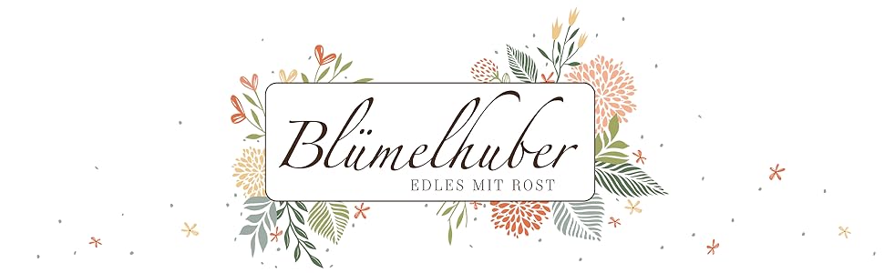 Flower Over – elegant mit Rostr-Logo