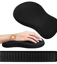 mouse pad and keyboard wrist rest
