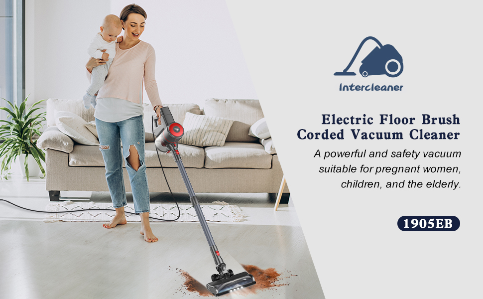 Electric Brush Stick Vacuum