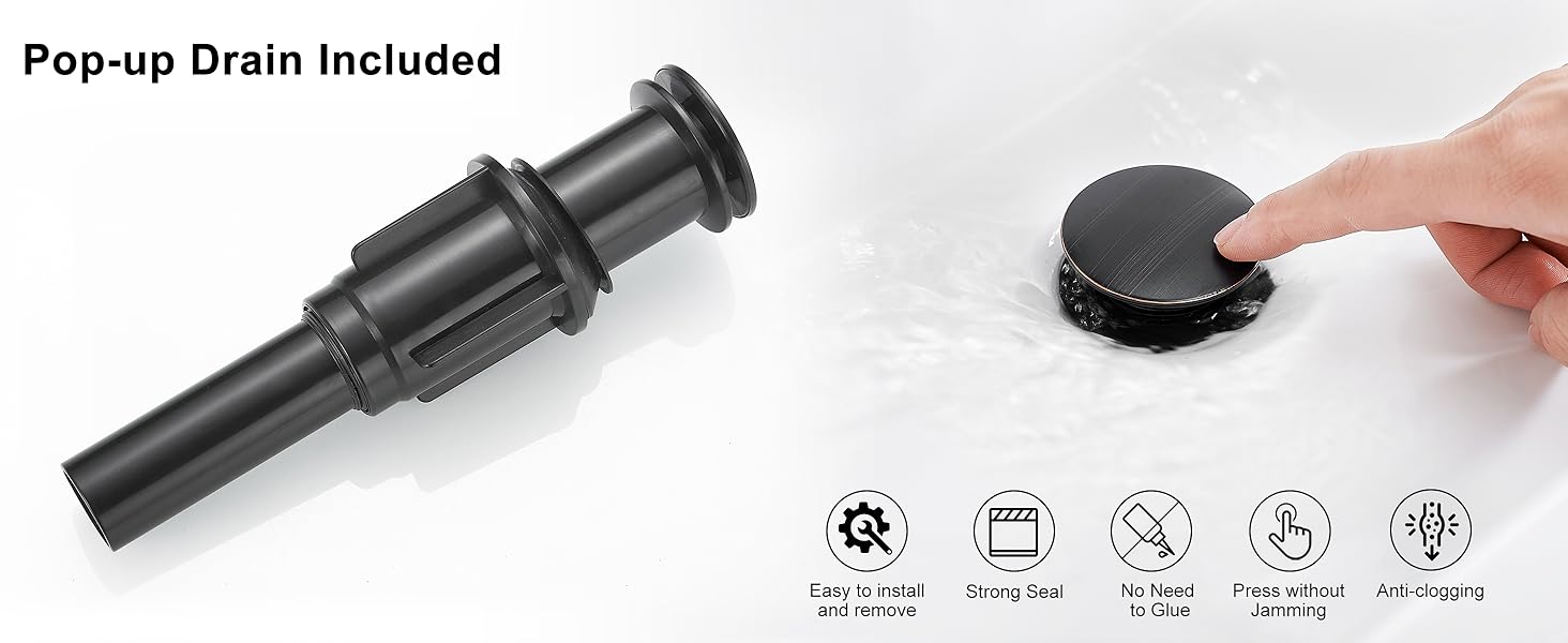 bathroom sink faucets & parts